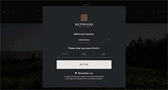Desktop Screenshot of kenwoodvineyards.com